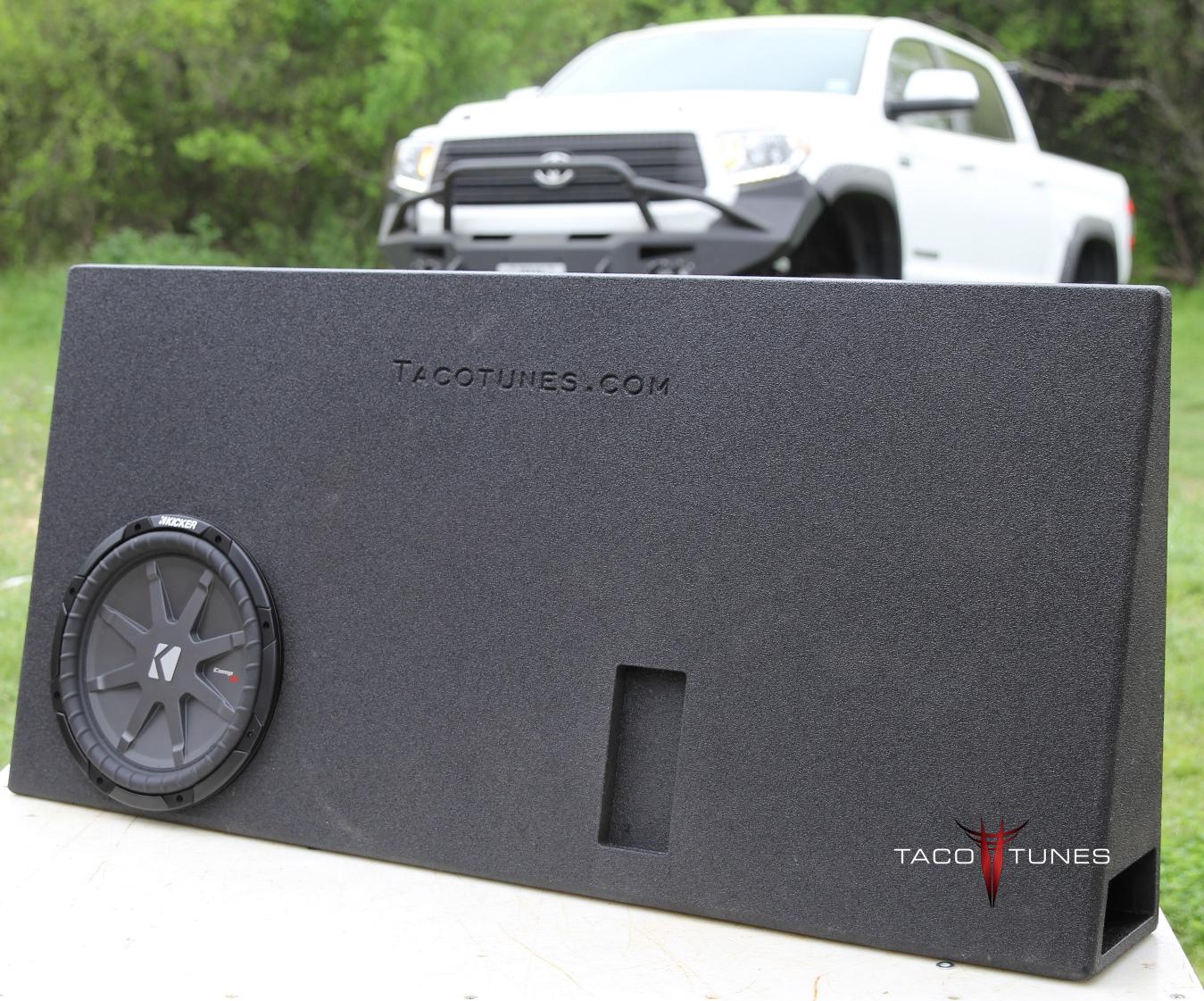 2014+ Toyota Tundra CrewMax Ported Subwoofer Box w/ Kicker CompRt