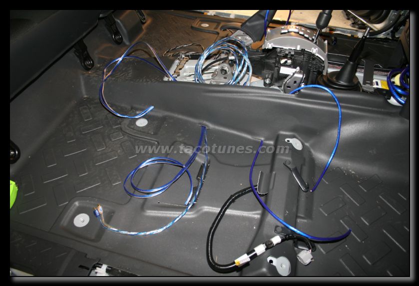 repeat steps for the passenger side here we have a power cord for the