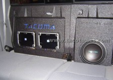Complete Audio System Installation Toyota Tacoma