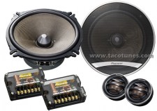 Pioneer TS-D1720C Component Speakers Toyota Tacoma