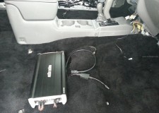 Exile Audio Javelin Amp 2003 Toyota Tacoma Under Seat Installation