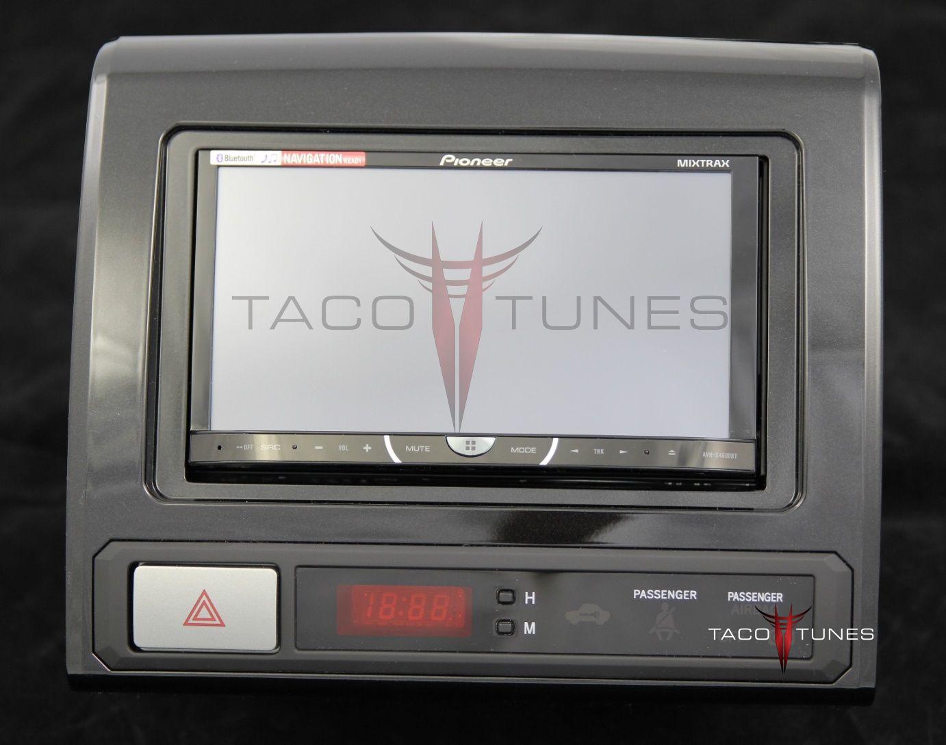 2012+ Toyota Tacoma aftermarket stereo installation kit