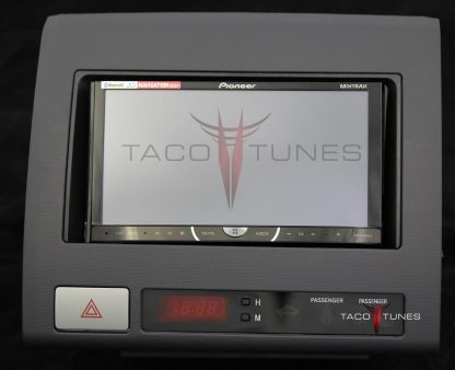 Toyota Tacoma black 2005+ dash stereo installation kit