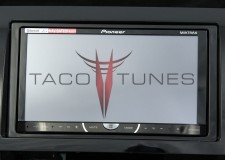Toyota Tundra Gloss Black 2007+ dash stereo installation kit