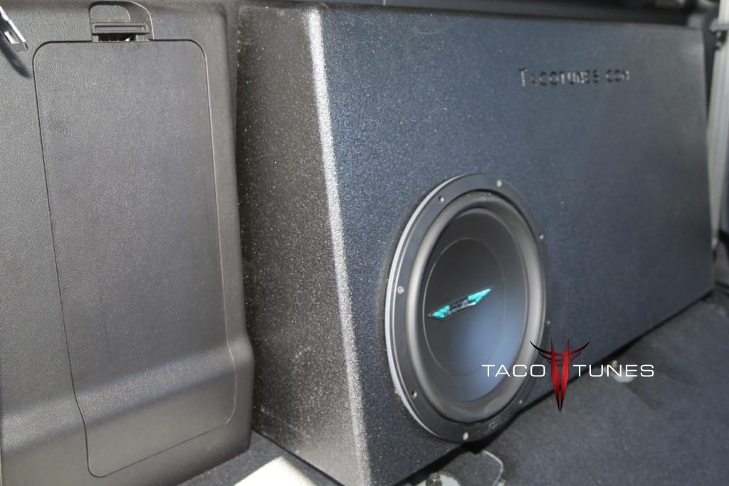 Toyota Tundra Ported Subwoofer Box Image Dynamics IDQ12V4 12