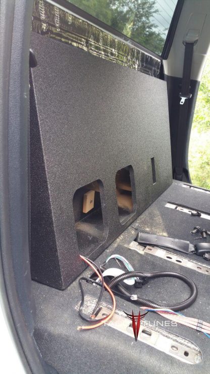 Toyota Tundra Subwoofer Box Solobaric L7 8 Ported Crewmax