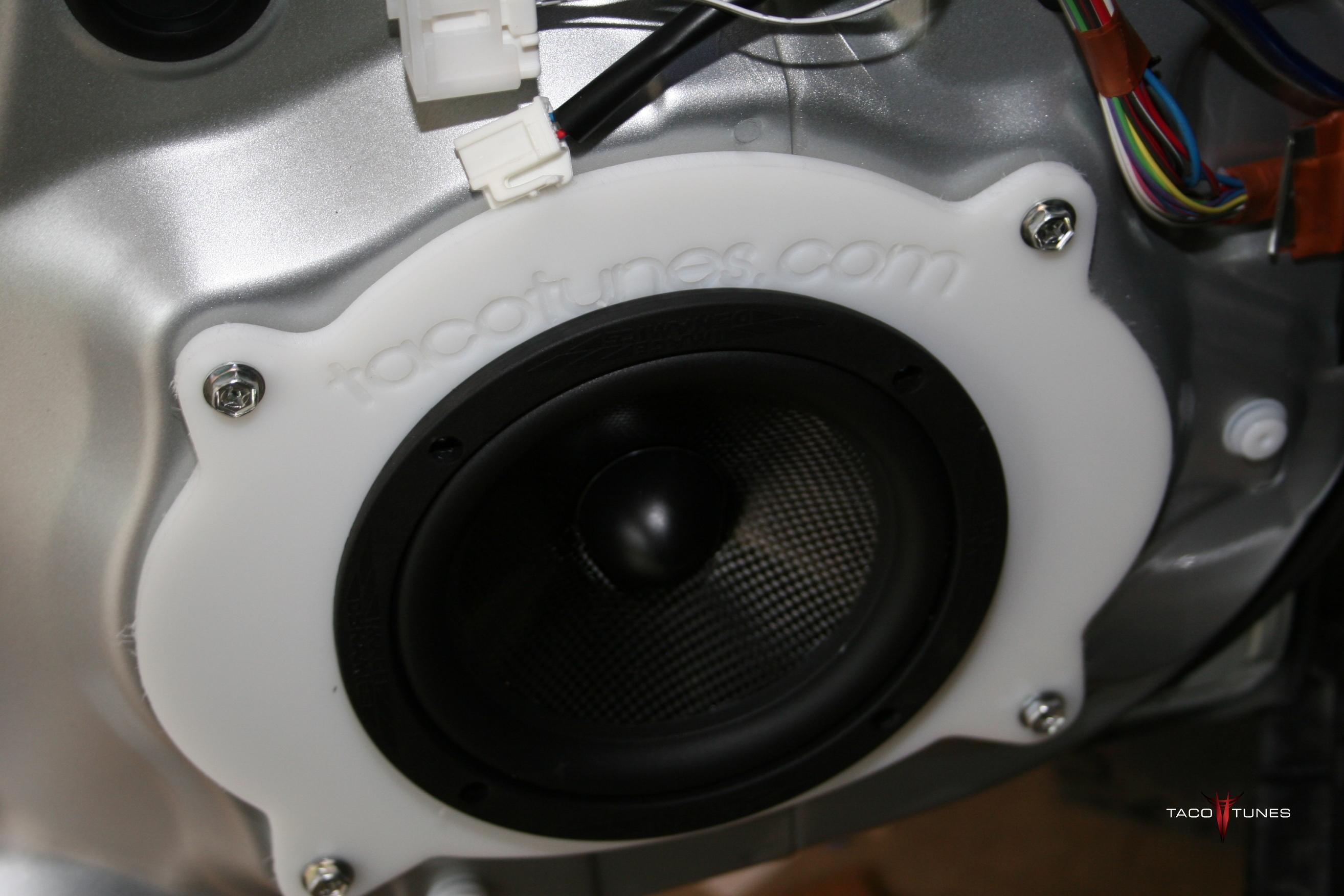 How to install speakers Toyota FJ Cruiser (3) Taco Tunes Toyota