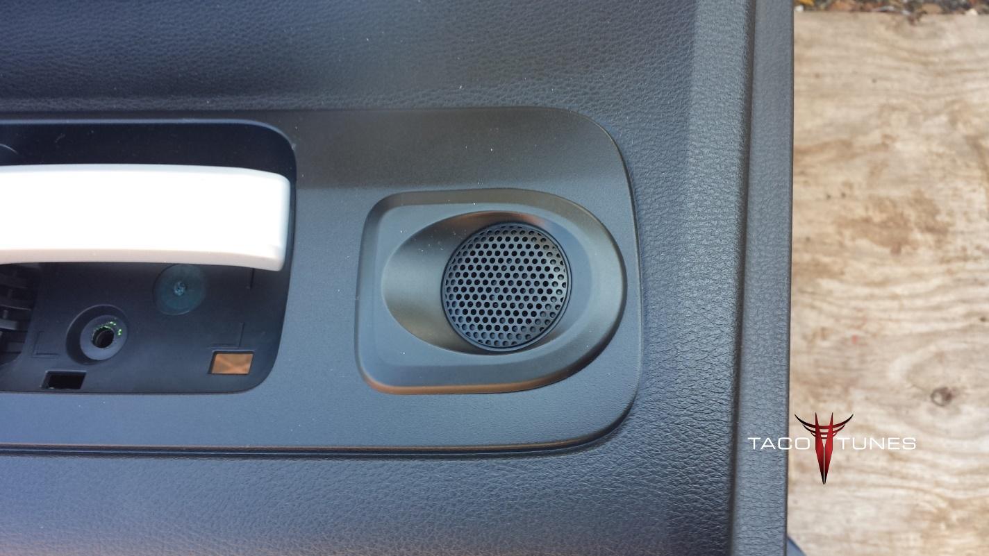 Toyota Tundra Rear Door Panel Tweeter Mount - Taco Tunes - Toyota Audio