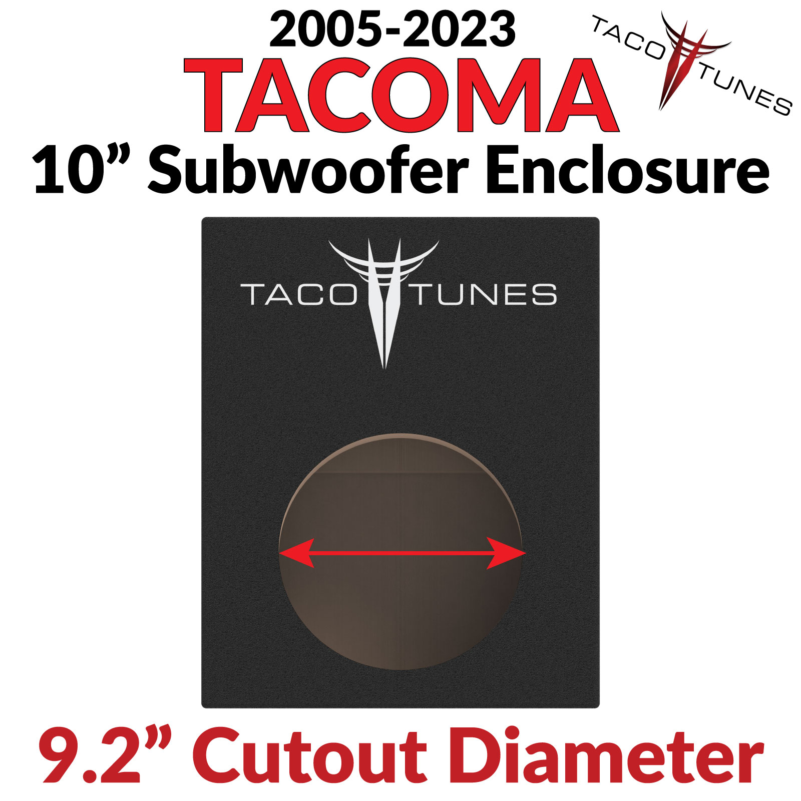 2005-2023-toyota-tacoma-single-9.2-inch-cutout-subwoofer-enclosure