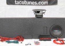 Toyota Tundra Subwoofer Amplifier Turnkey Package