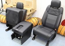 Toyota Tundra CrewMax seats removed 1
