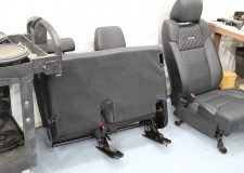 Toyota Tundra CrewMax seats removed