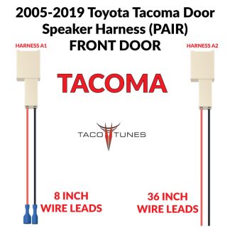 2005-2019-TOYOTA-TACOMA-FRONT-DOOR-SPEAKER-HARNESS-PLUG-AND-PLAY
