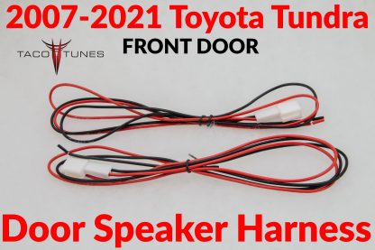 2007-2021 TOYOTA Tundra FRONT DOOR Component speaker harness