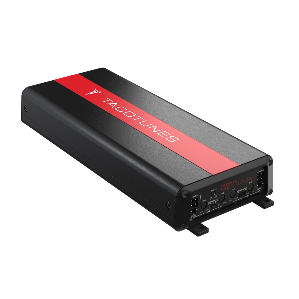 TXD3204v3 Plug & Play 4 channel x 100 watts RMS Class D Amplifier