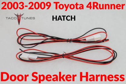 2003-2009 TOYOTA 4runner Hatch door COMPONENT speaker harness