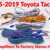 2005-2019 TOYOTA TACOMA Plug and play amplifier and sound processor harness