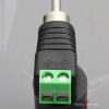 Speaker wire to RCA Converter