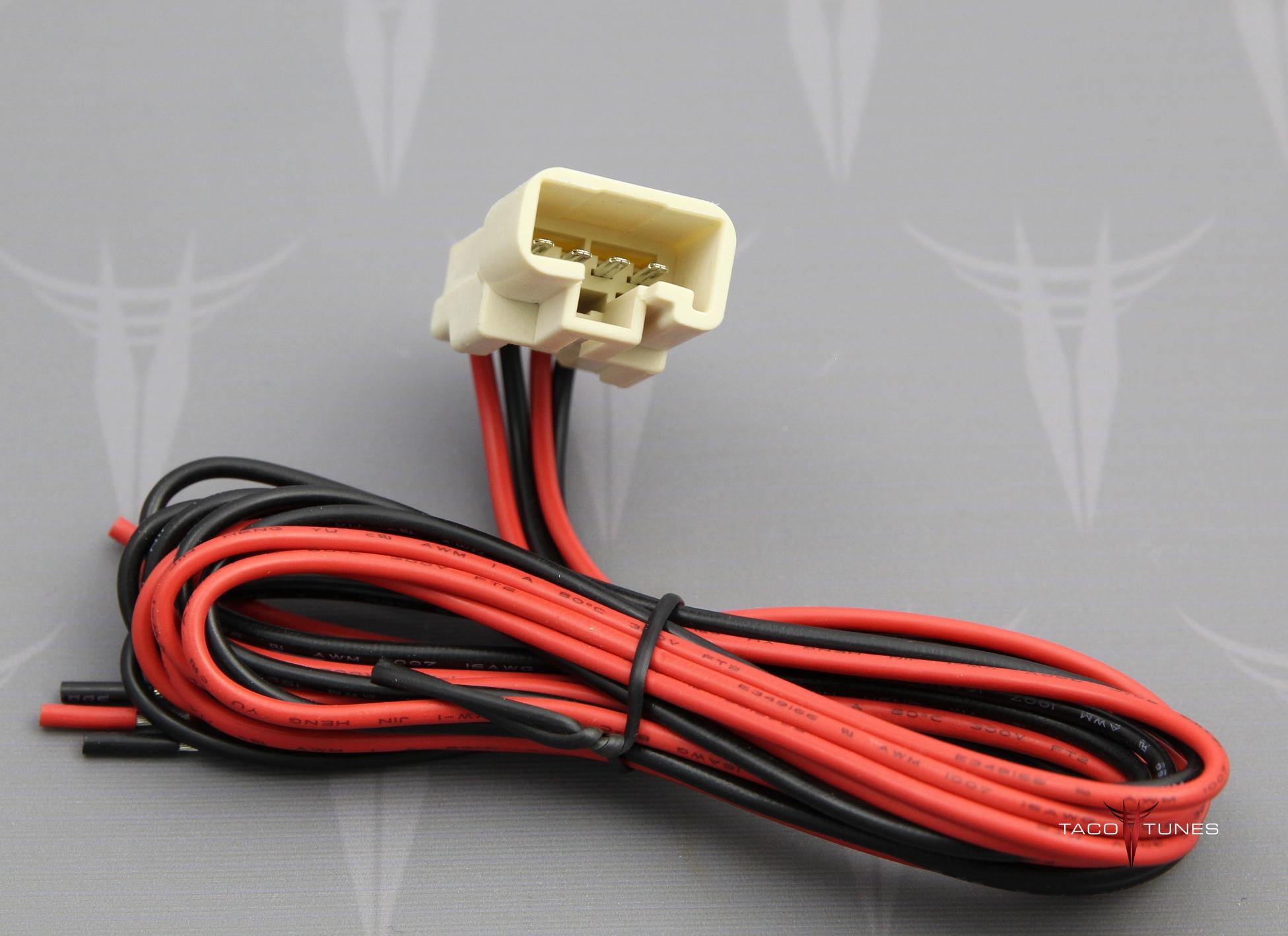 Wiring Harness Adapter Toyota from tacotunes.com
