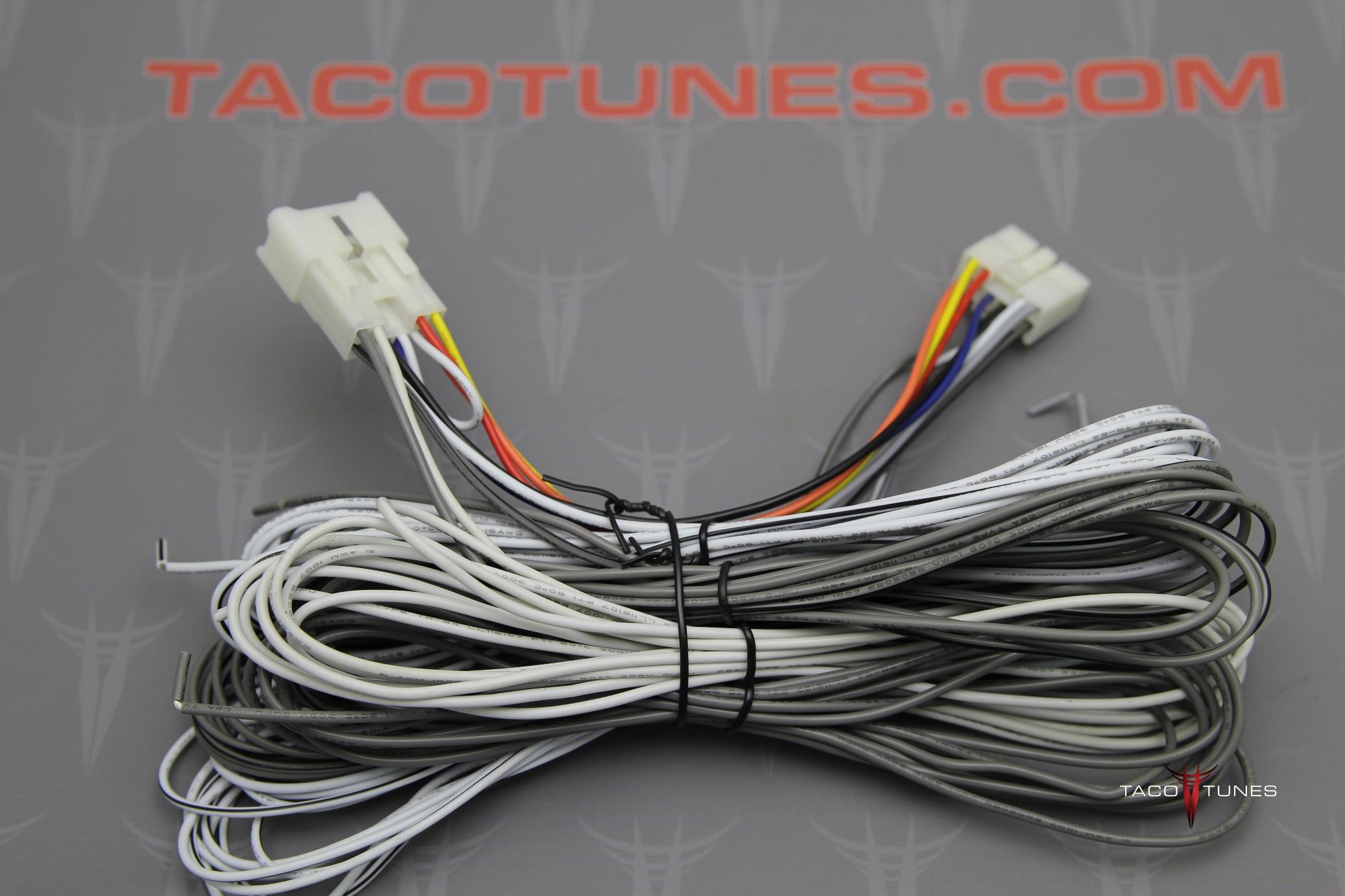 Tacoma Plug & Play Amp Harness Installation Kit - Taco ... gentex wire harness 