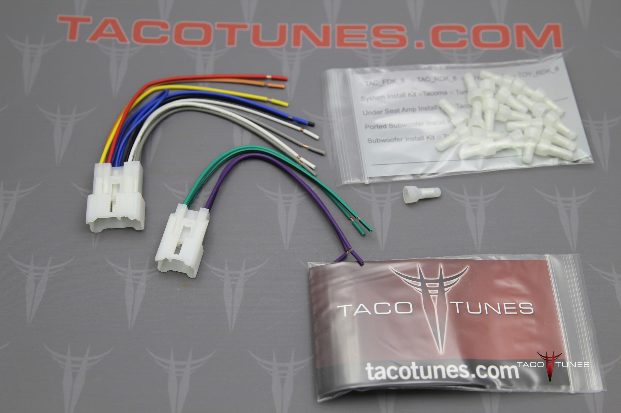 Wiring Rear Subwoofer Diagram Jbl System 2015 - 17 Camry from tacotunes.com