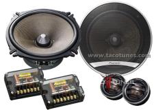 Pioneer TS-D1720C Component Speakers Toyota Tundra