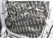 Toyota Tundra Front Door Matting Sound Deadner Install