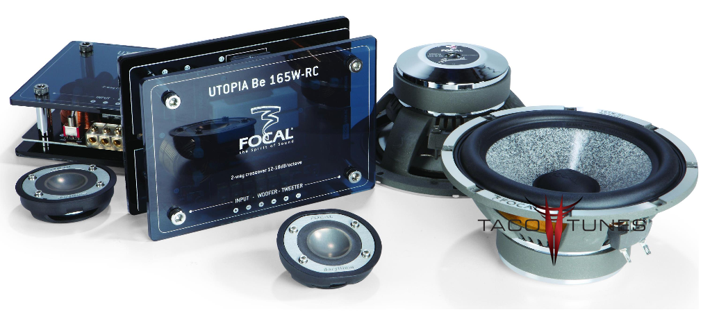 Focal Utopia Be 165W-RC Component Speakers Toyota Tacoma