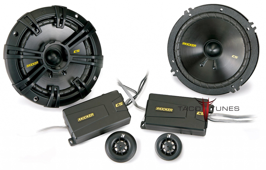 Kicker 40CSS654 Component Speakers - Toyota Tundra