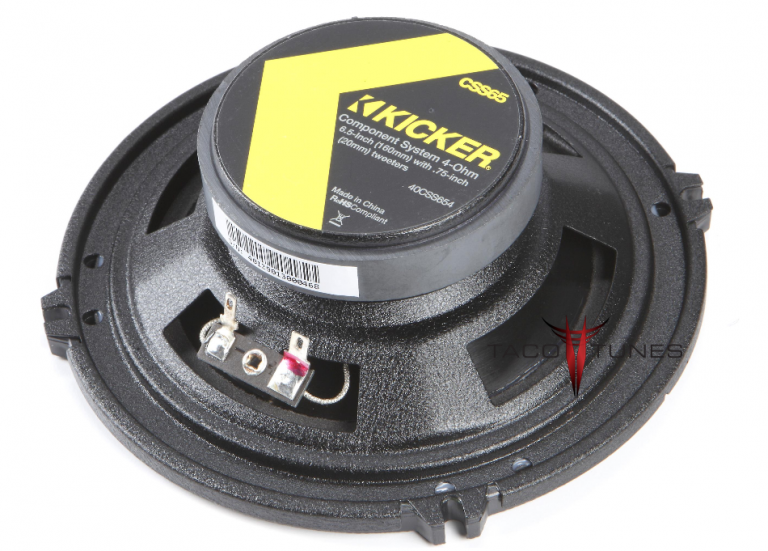 Kicker 40CSS654 Component Speakers - Toyota Tundra