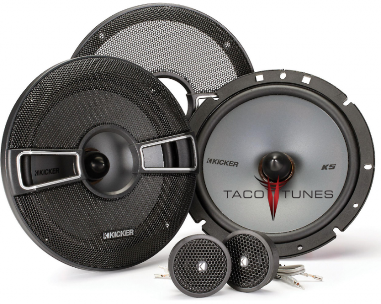 Kicker 41KSS674 Component Speakers - Toyota Tundra