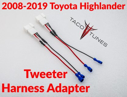 2008-2019-toyota-highlander aftermarket -tweeter-harness adapter
