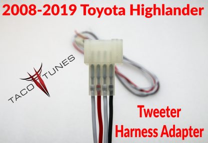 2008-2019-toyota-highlander-tweeter-harness plug and play