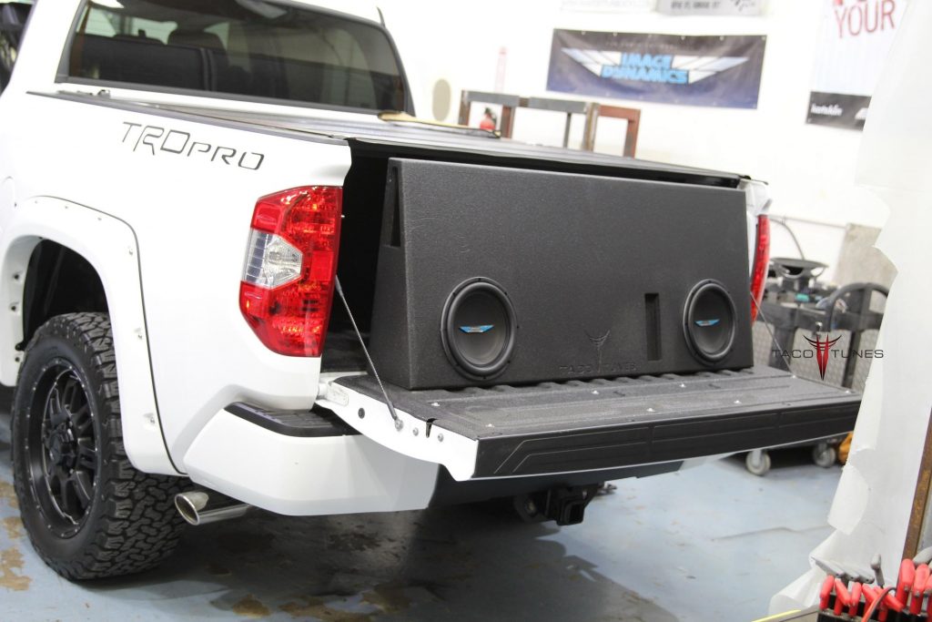 Toyota Tundra CrewMax Subwoofer Upgrade / Installation – FULL SIZE 10” Subs