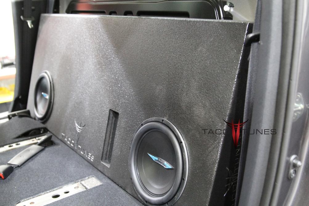 2014-2021 Tundra System 1A to dual 12 subwoofer enclosure upgrade