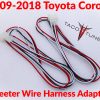 2009-2018 toyota COROLLA plug and play tweeter dash speaker harness