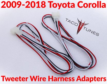 2009-2018 toyota COROLLA plug and play tweeter dash speaker harness