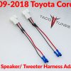 2009-2018 toyota COROLLA plug and play tweeter harness