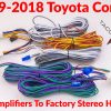 2009-2018 Toyota Corolla Add amplifiers to factory stereo Plug & Play Harness Sound Processor Factory Integration - Image 2