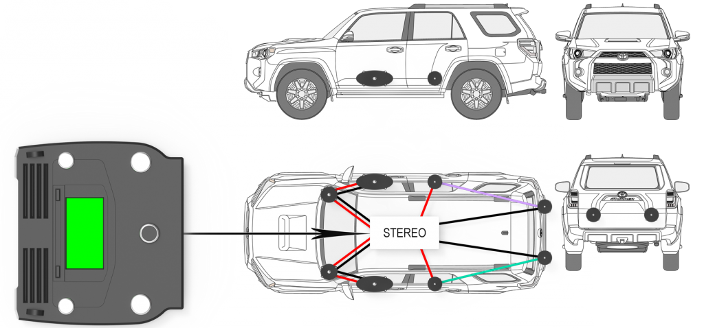 Toyota 4Runner Audio System Overview