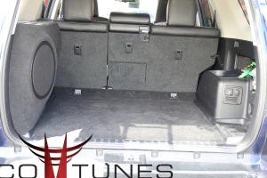 Caja de subwoofer del Toyota 4Runner de fibra de vidrio con puerto de 12