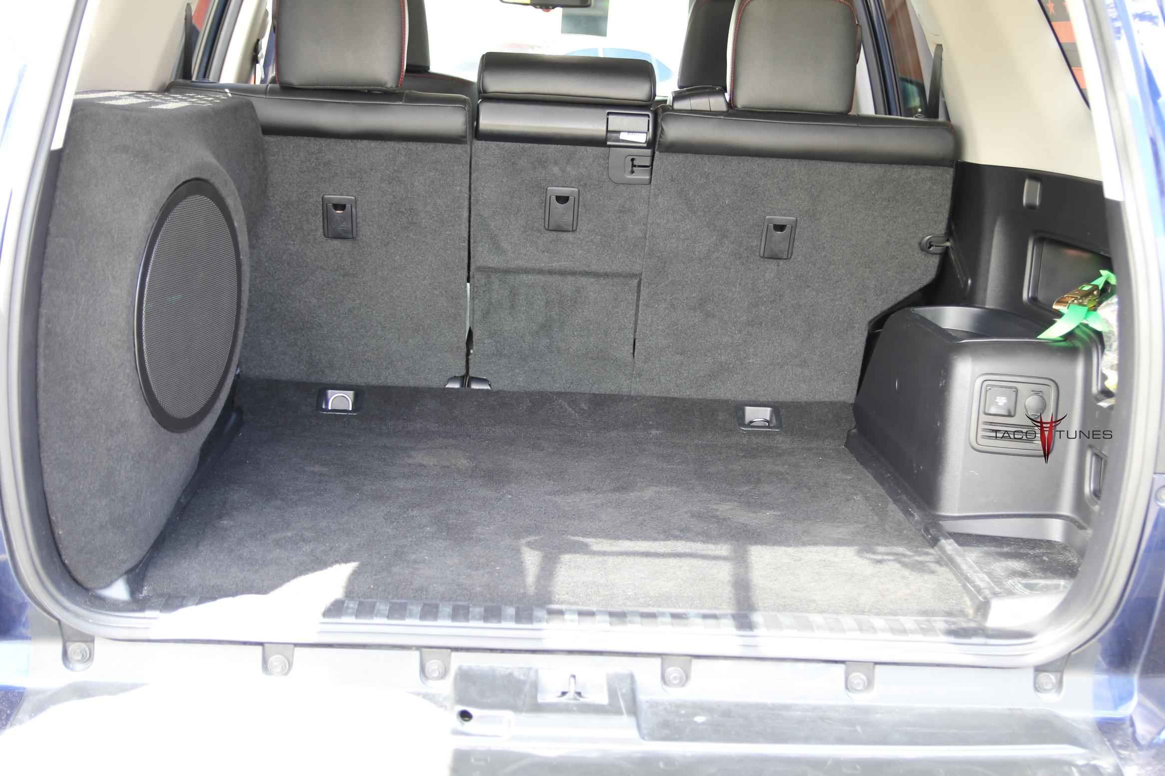 Toyota 4Runner Subwoofer Box fiberglass enclosure 12 inch