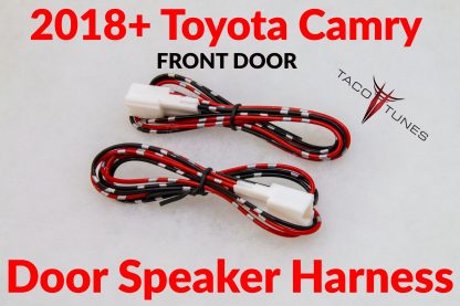 2018+ TOYOTA CAMRY FRONT door component speaker harness
