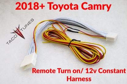 2018+ Toyota camry remote turn on harness