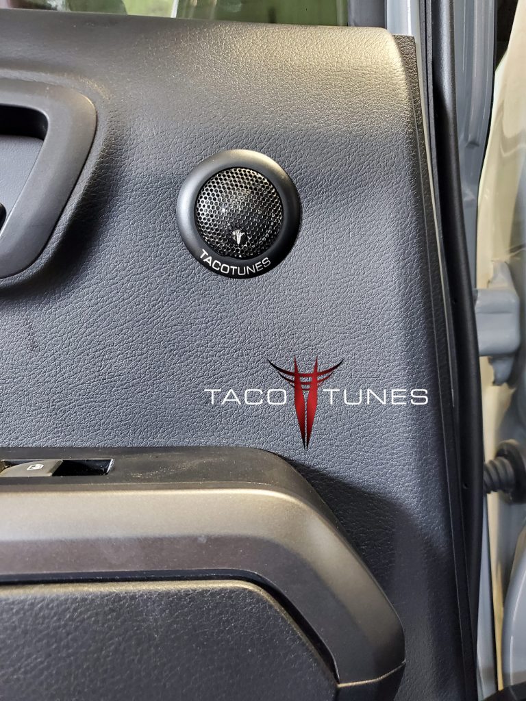 Toyota Tacoma Rear Door Component Speakers