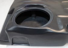 Toyota Tundra Fiberglass Subwoofer Box Dual 12 inch