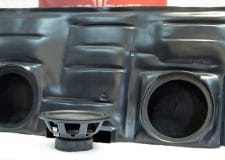 Toyota Tundra Fiberglass Subwoofer Box Dual 12 inch