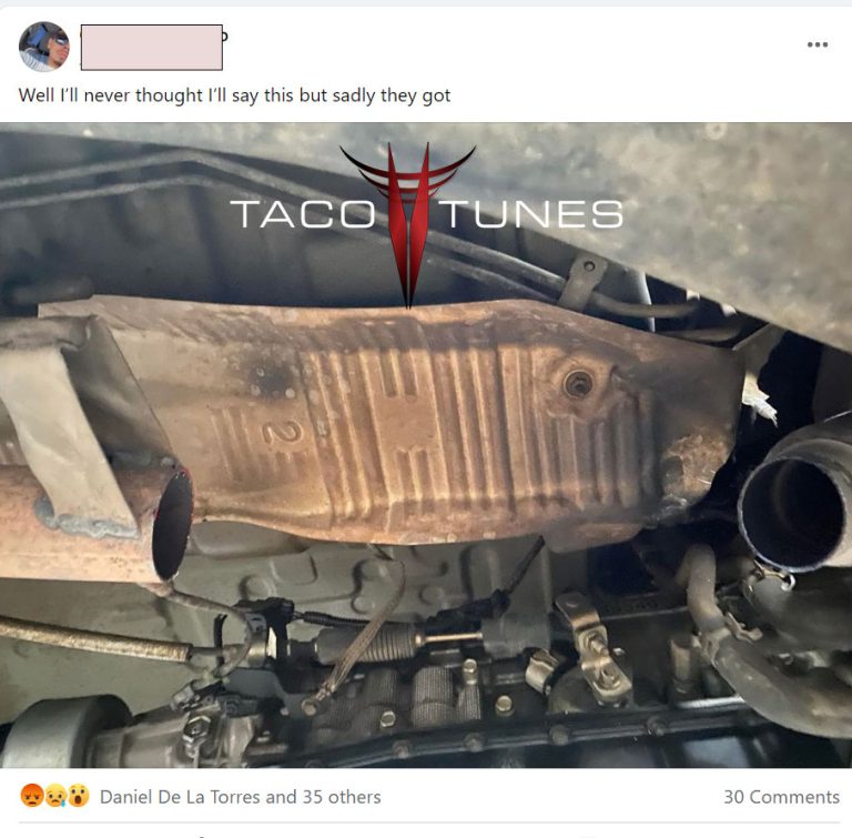 How to Prevent Catalytic Converter Theft in your Toyota Tundra - Taco