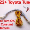 2022+ Tundra remote turn on 12V constant harness
