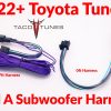 2022+ toyota TUNDRA plug and play factory integration add a sub harness -2